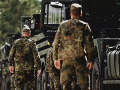 Pilny komunikat Bundeswehry. Kolumny wojskowe suną przez Niemcy