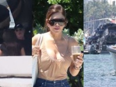 U Jeffa Bezosa i Lauren Sanchez bez zmian: podróż prywatnym helikopterem, błogi relaks na jachcie, wizyta na "wyspie bogaczy" (ZDJĘCIA)