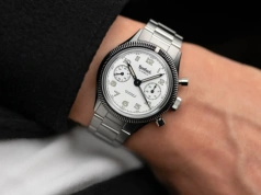 Hanhart 417 ES Moby Dick 39 mm. Chronograf w stylu retro o świetnym wyglądzie