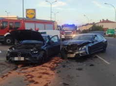 Strażak z Zamościa ruszył z pomocą kobiecie po wypadku