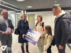 50 milionów pasażerów na krakowskim lotnisku. Ryanair świętuje