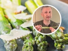Łamiesz czy obierasz zielone szparagi? Piotr Kucharski pokazuje swój sposób