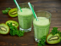 Koktajl z kiwi i szpinaku