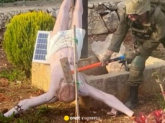 Żołnierz z Izraela zniszczył figurę Jezusa. Tak został ukarany przez dowódców