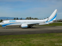 Enter. 737 MAX SP-EXM po pierwszych lotach technicznych