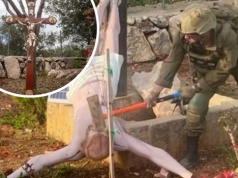 Skandal po zniszczeniu krzyża. Jest reakcja izraelskiej armii. Kara to nie wszystko