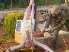 Żołnierze Izraela zniszczyli figurę Jezusa. Taką mają ponieść karę