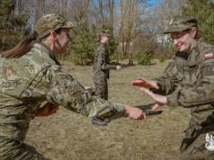 Kobiety w mundurach z trzech krajów szkoliły się razem. Międzynarodowe ćwiczenia w Komorowie