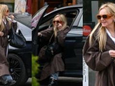 Monika Olejnik i jej torebka za 24 tysiące wyłaniają się z fury za ponad 300 TYSIĘCY ZŁOTYCH (ZDJĘCIA)