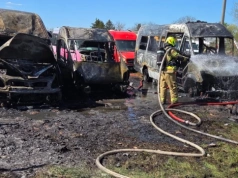 Ogromne straty po pożarze w firmie przewozowej