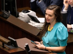 Klaudia Jachira uderza w 800 plus i IPN. Padły też słowa o UE i antysemityzmie