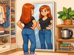 Znajdź błąd na obrazku z garderoby. Zagadka jest podchwytliwa