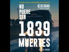 „1839 zgonów do uniknięcia” – kampania na temat śmierci w ciężarówkach