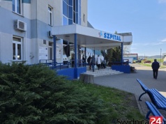 Skromny protest szpitala powiatowego. Bez udziału pielęgniarek i lekarzy