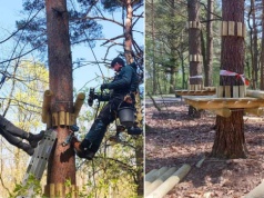 Nowa atrakcja nad Zalewem Nakło–Chechło. Park Linowy rusza już wkrótce