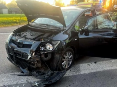 Zderzenie dwóch aut w gminie Kotuń. Trzy osoby poszkodowane