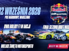 Red Bull Drift Masters Grand Finale z bolidami F1 w Warszawie