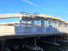 Nowy most przy granicy z Czechami zabetonowany. Wkrótce ważne testy