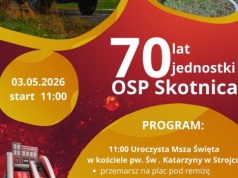 Przed nami 70-lecie OSP Skotnica w gminie Praszka