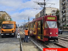Tydzień bez tramwajów wzdłuż Grójeckiej i Alei Krakowskiej