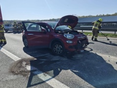 Karambol na A4 pod Krakowem. Zablokowana autostrada w kierunku Katowic, ogromne korki