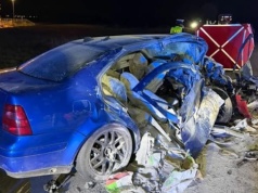 Wypadek w Chabielicach. Dwie osoby nie żyją