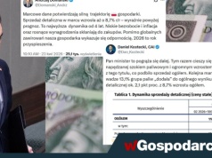 Co z tym paliwem wzrostu? Minister kontra analityk