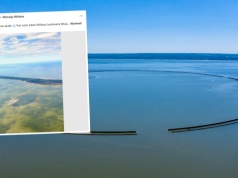 Na Bałtyku rośnie wyspa. Internauci: koszmar