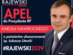 Apel do Prezydenta RP o pośmiertne uhonorowanie śp. Łukasza Litewki