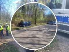 Tragedia na drodze. To tu zginął poseł Łukasz Litewka. ZOBACZ ZDJĘCIA