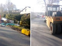 24-latka nie żyje. Dramatyczny wypadek: stoczył się walec