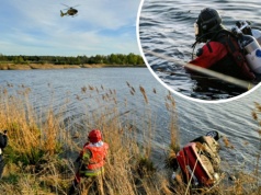 Samochód z czterema młodymi osobami wpadł do wody. "Trzy osoby reanimowane"
