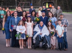 Spełniło się ostatnie życzenie ojca. Ten moment poruszył całą Amerykę