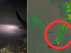 Samolot niemal w centrum tornada. Pasażerowie nagrali wyjątkowe sceny