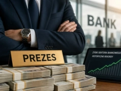 7,7 miliona złotych na koncie prezesa. Podczas gdy banki biją rekordy zysków, ich szefowie inkasują fortuny