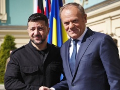 Tusk o rozmowie z Zełenskim: „Było inne towarzystwo”