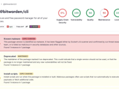 Uwaga! Złośliwa aktualizacja Bitwarden CLI