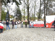 Białystok upomniał się o Andrzeja Poczobuta w 61. miesięcznicę uwięzienia