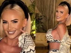 Bikiniara Izabela Macudzińska prezentuje pokaźny biust na kolejnych wakacjach. Robi wrażenie? (FOTO)