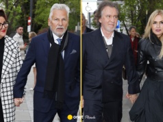 Kwaśniewscy i Monika Olejnik przyciągnęli spojrzenia. Tak pokazali się na premierze