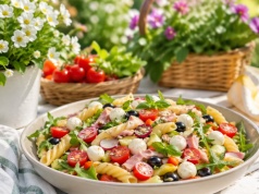 Idealna na majówkę i nie tylko. Sałatka makaronowa według Gesslera