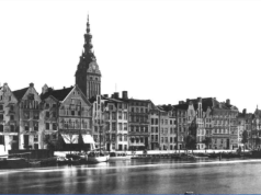 Dawno temu w Elblągu… wóz przewrócił latarnię