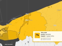 IMGW ostrzega przed silnym wiatrem na północy kraju
