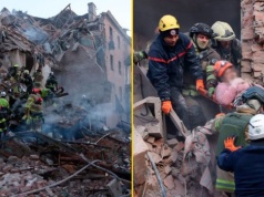 Cywile pod gruzami, ofiary śmiertelne. Dramat w Dnieprze i Charkowie