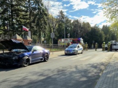 Zderzenie na skrzyżowaniu