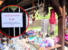 Tak wygląda wejście na stary cmentarz. Proboszcz reaguje na zarzut, że to "biznes"