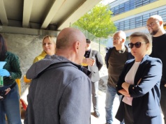 Wiceminister Adriana Porowska pod cieszyńskim wiaduktem. Sobota Fundacji „Najpierw Człowiek” inna niż wszystkie | WIDEO, ZDJĘCIA