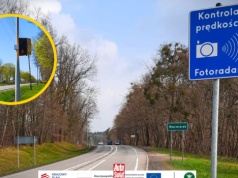 Nowy fotoradar już działa. Stoi na Podlasiu