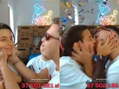 Co za sceny! Wieniawa i Zdrójkowski całują się na streamie Łatwoganga