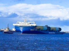 KING ONE dostarczył pierwsze monopale XXL dla farmy wiatrowej Hornsea 3